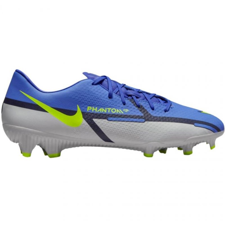 Zapatos de fútbol Nike Phantom GT2 Academy FG / MG M DA4433 570 azul