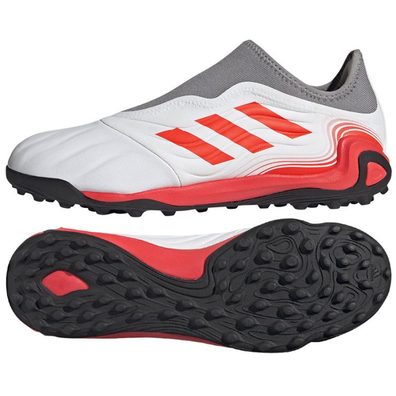 Botas de fútbol adidas Copa Sense.3 Ll Tf M FY6170 gris blanco blanco Botas de fútbol adidas Copa Sense.3 Ll Tf M FY6170 gris blanco blanco