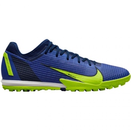 Calzado de fútbol Nike Zoom Mercurial Vapor 14 Pro Tf M CV1001 574 multicolor azul