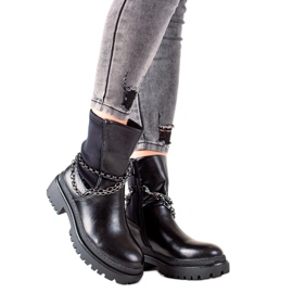 Gogo Bolsas isotérmicas con cadenas negro Gogo Bolsas isotérmicas con cadenas negro