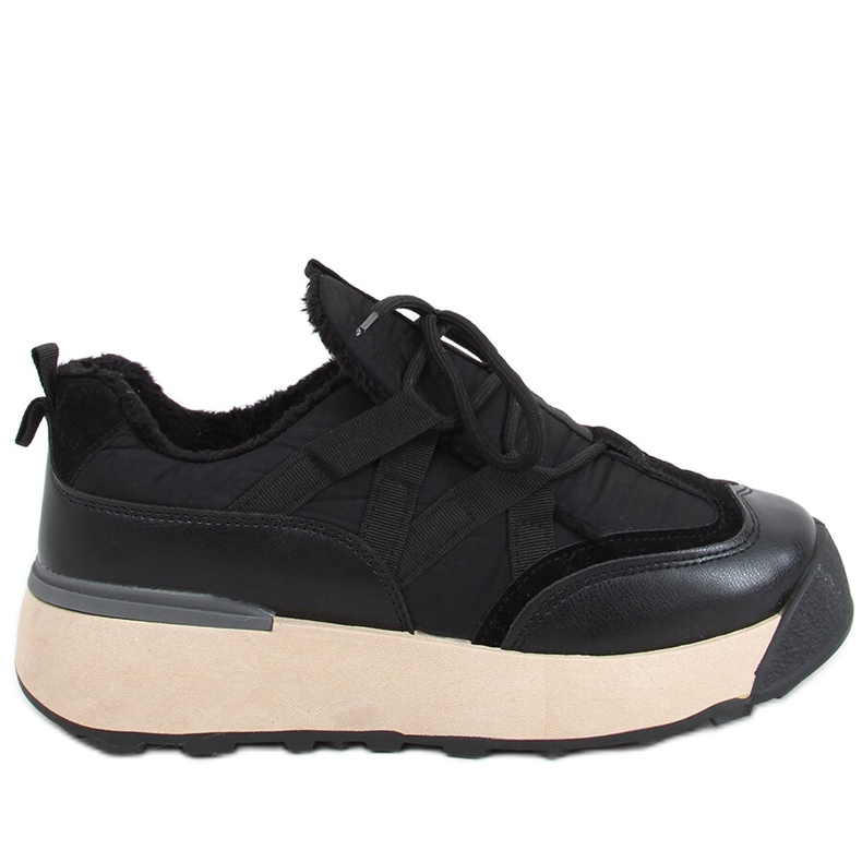 Calzado deportivo Homii Black con aislamiento negro