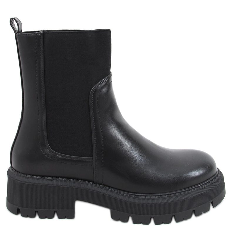 Botines Chelsea con parte superior alta Cillo Black negro