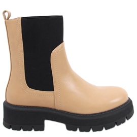 Botines Chelsea con parte superior alta Cillo Camel marrón negro