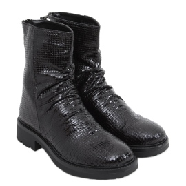 Botas de mujer Gunn Black negro