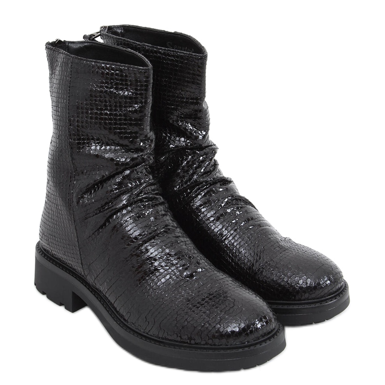 Botas de mujer Gunn Black negro
