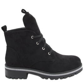 Botas con cordones Bing Black negro