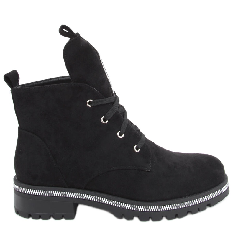 Botas con cordones Bing Black negro