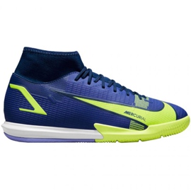 Zapatillas de fútbol Nike Mercurial Superfly 8 Academy Ic M CV0847 474 azul verde azul