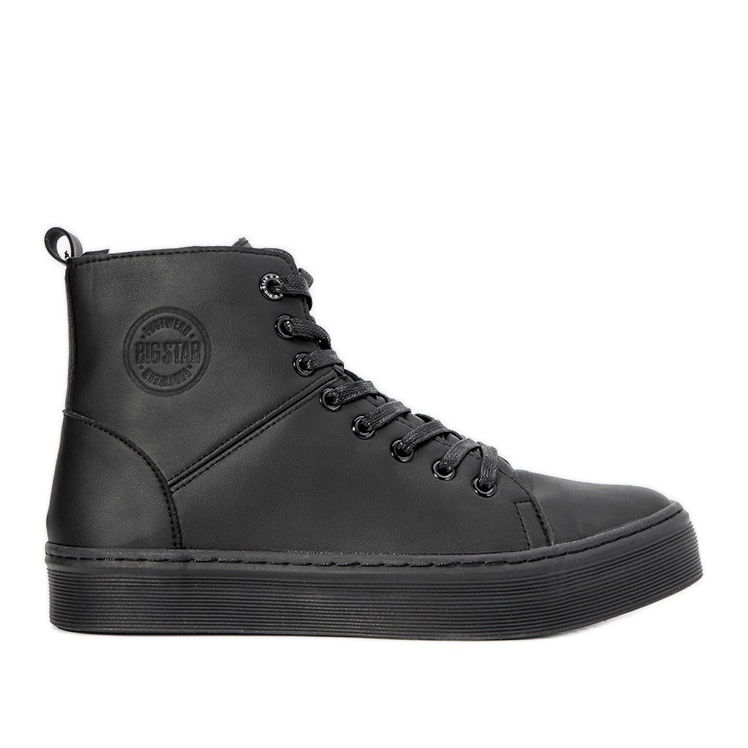 Zapatos deportivos Big Star negro metalizado para hombre