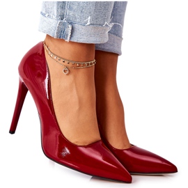 Tacones lacados en Spitz Monnari 0220-005 Rojo