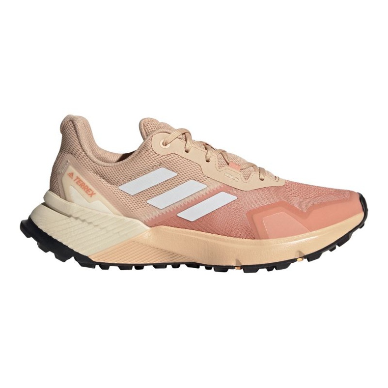 Zapatillas de running Adidas Terrex Soulstride W FY9257 beige multicolor rosado