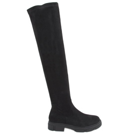 Botas hasta el muslo negras Sabine para mujer negro Botas hasta el muslo negras Sabine para mujer negro