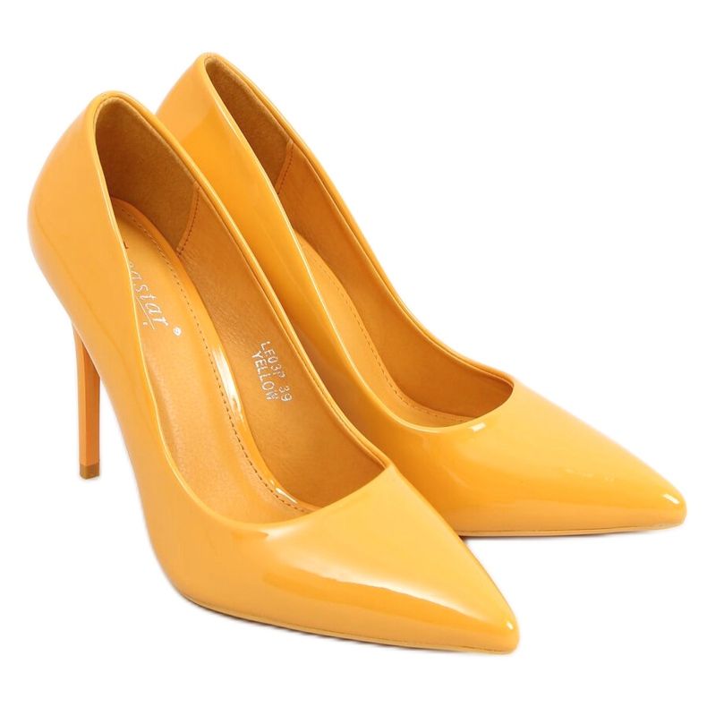 Tacones de mujer Ida Yellow amarillo