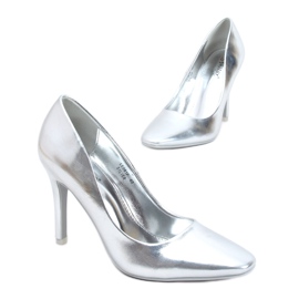 Tacones de aguja Karen Silver para mujer plata
