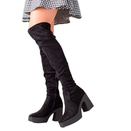Seastar Botas de plataforma de moda negro