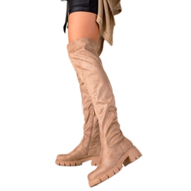 Gogo Botas Casual Beige