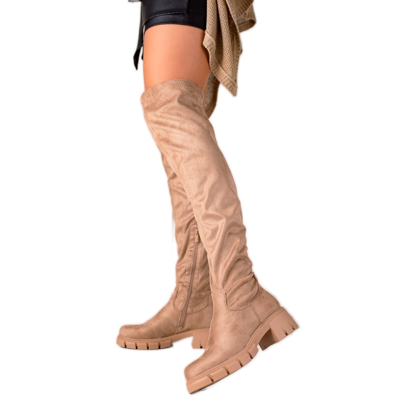 Gogo Botas Casual Beige