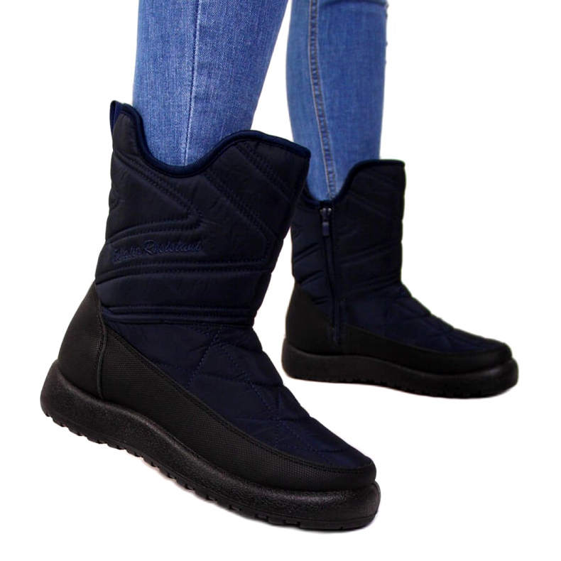 Botas de nieve impermeables Novedades W EVE309C azul marino Botas de nieve impermeables Novedades W EVE309C azul marino