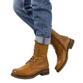 Botas camel con aislamiento Muro marrón