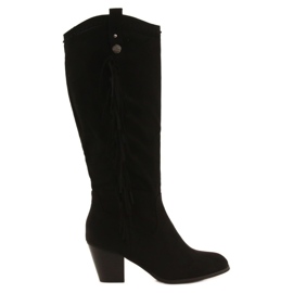 Botas de abrigo negras con rayas Voisine negro