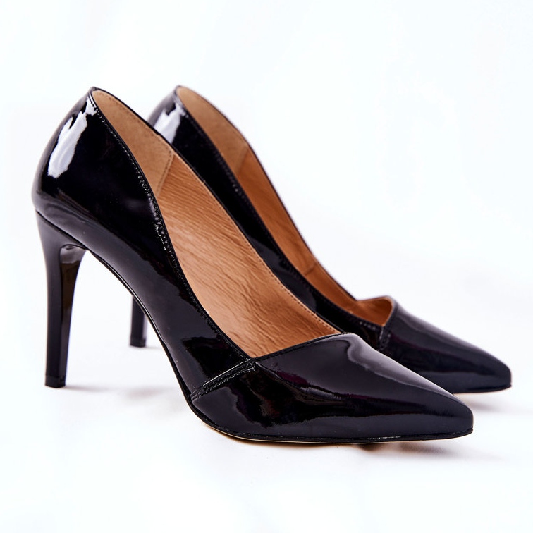 Stilettos Lacados Spitz Monnari 0110-M20 Negro