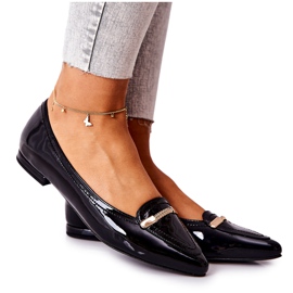 Bailarinas Monnari Piel Lacada 0160-020 Negro Bailarinas Monnari Piel Lacada 0160-020 Negro