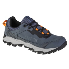 Zapatos Big Star Trekking M II174138 azul marino gris