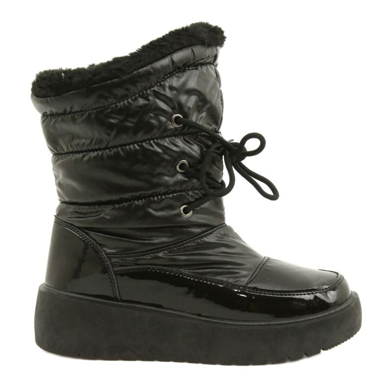 Botas de nieve atadas negras Filippo DBT3403 negro Botas de nieve atadas negras Filippo DBT3403 negro