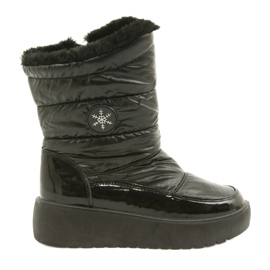 Botas de nieve Filippo DBT3404 copo de nieve negras negro