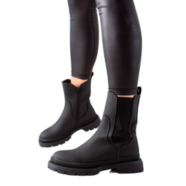 Seastar Botas de trabajadores con aislamiento negro