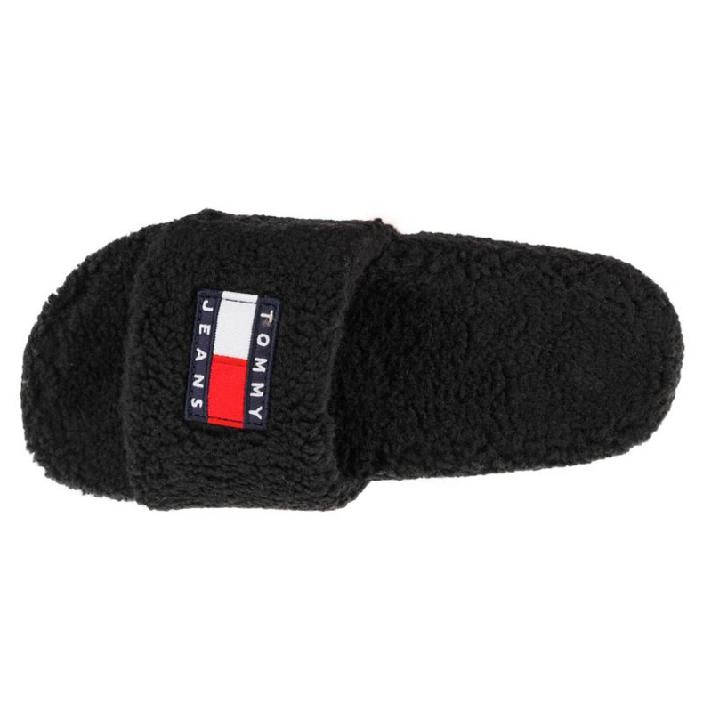 Tommy Hilfiger Flag Pool Slide W EN0EN01602-BDS negro