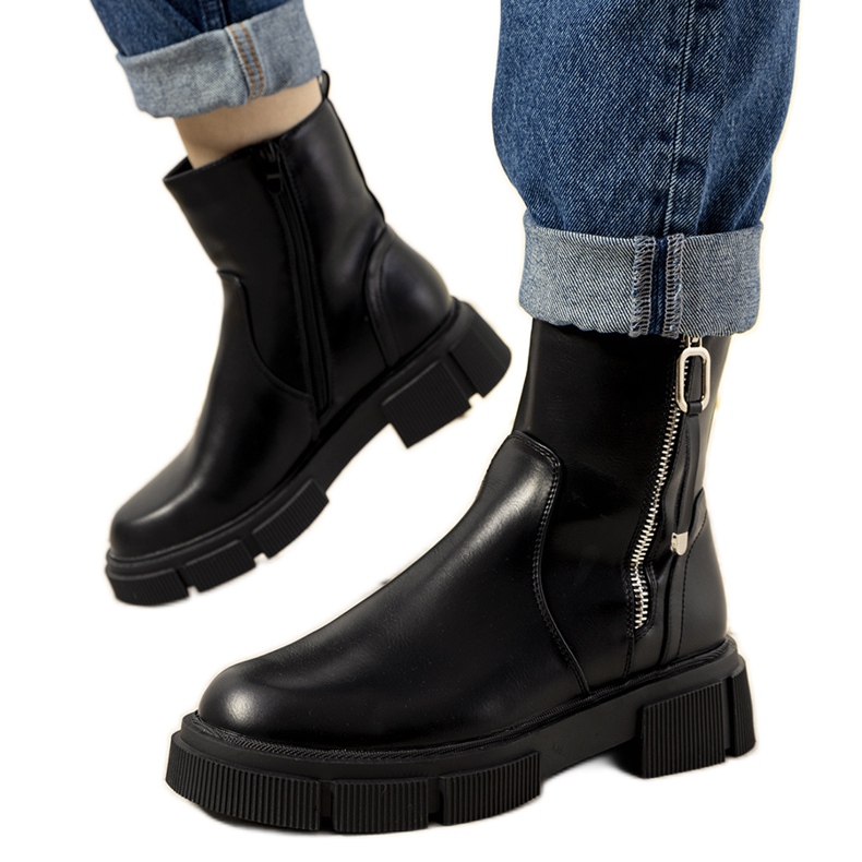 Botas negras con aislamiento de Barga negro