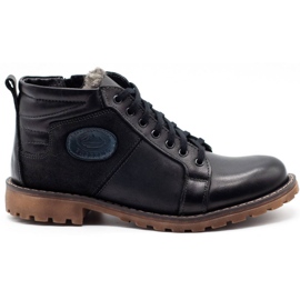 Mario Pala 865MP botas de invierno de hombre negro