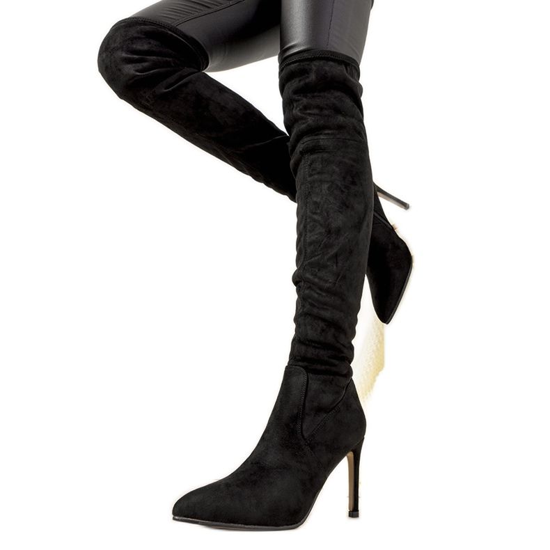 Botas stiletto con aislamiento Aloe de mujer negro Botas stiletto con aislamiento Aloe de mujer negro