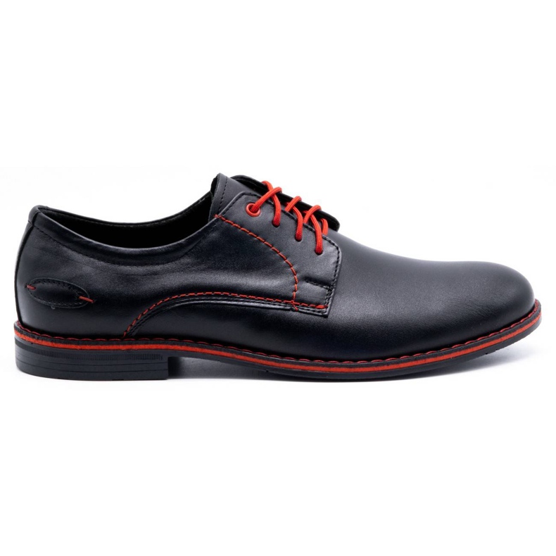 Olivier Zapatos negros elegantes para hombre 296LU