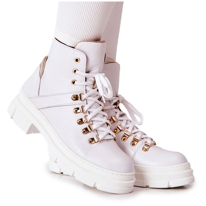 PF1 Botas aislantes de piel Brescia blanca blanco PF1 Botas aislantes de piel Brescia blanca blanco