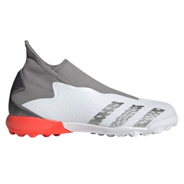 Botas de fútbol adidas Predator Freak.3 Ll Tf M FY6298 gris blanco gris
