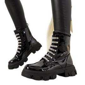 Botas negras con aislamiento de Mariones negro