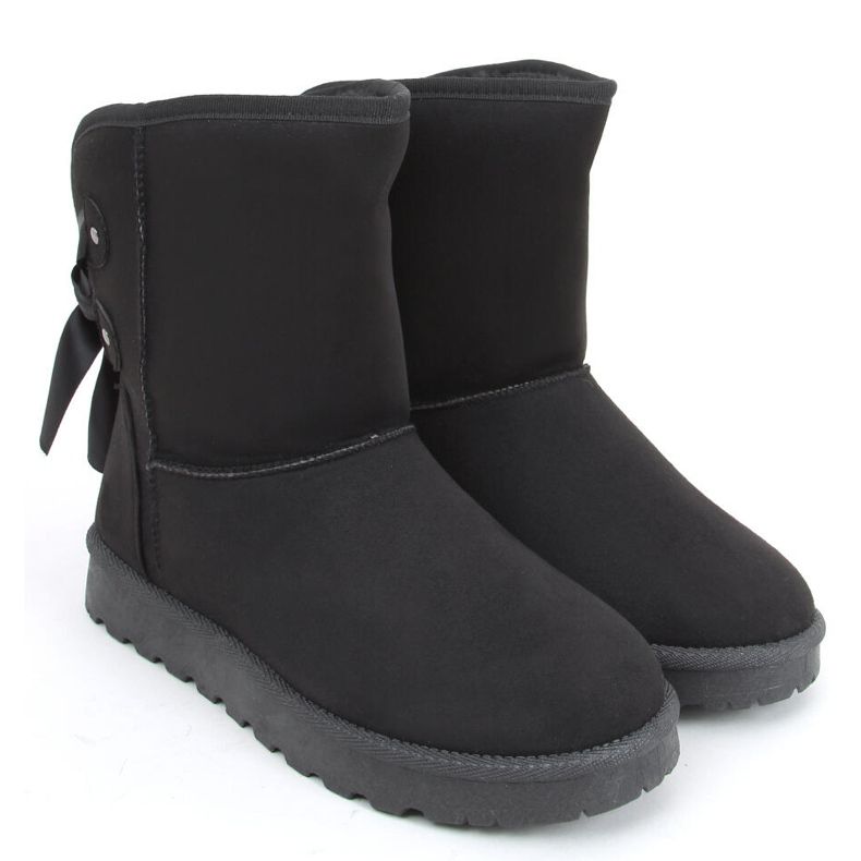 Botas de nieve Emusy con lazos Stella Black negro Botas de nieve Emusy con lazos Stella Black negro