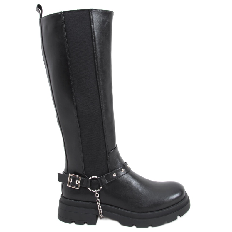 Botas de montar de mujer Yuna Black negro