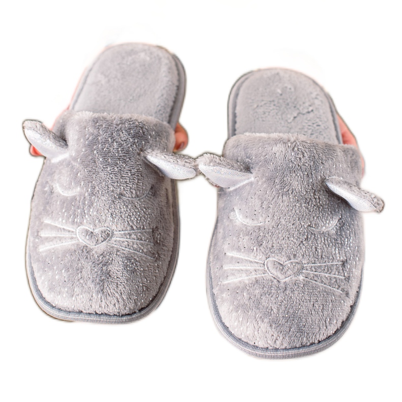 Evento Zapatillas con orejas gris