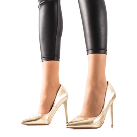 Seastar Tacones altos con estilo dorado