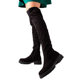 Laura Mode Botas clásicas negro