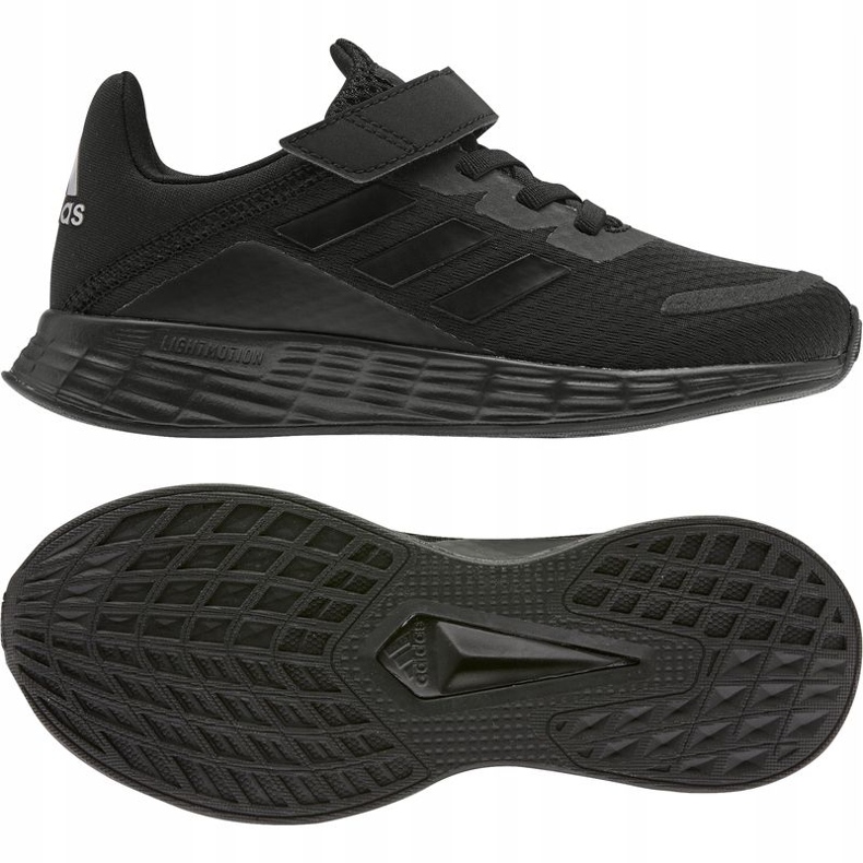 Zapatillas Adidas Duramo Sl C Jr FX7313 negro amarillo