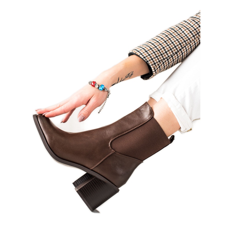 Laura Mode Botas elegantes marrón Laura Mode Botas elegantes marrón