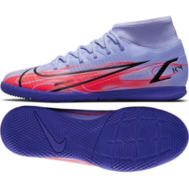 Zapatos de fútbol Nike Mercurial Superfly 8 Club Km Ic M DB2863 506 púrpura