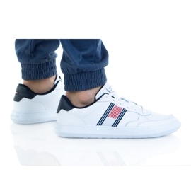 Tommy Hilfiger Essential Leather Cu M FMOFMO3904 blanco