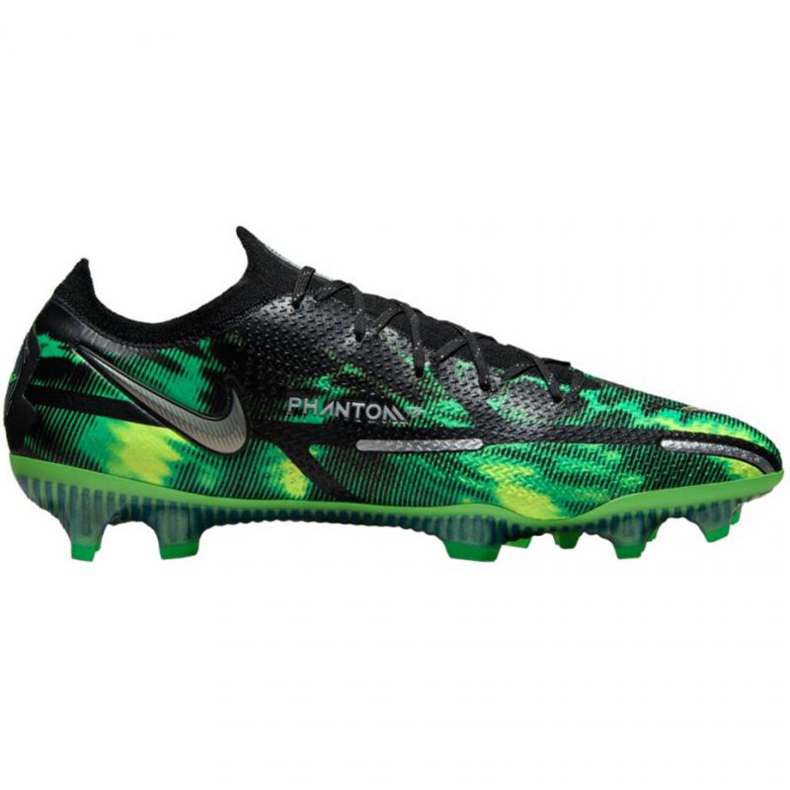 Zapatos de fútbol Nike Phantom GT2 Elite Fg Sw M DM0732 003 multicolor verde Zapatos de fútbol Nike Phantom GT2 Elite Fg Sw M DM0732 003 multicolor verde