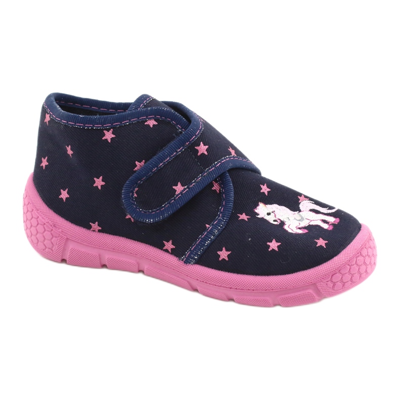 Calzado infantil befado 538P015 azul marino rosado