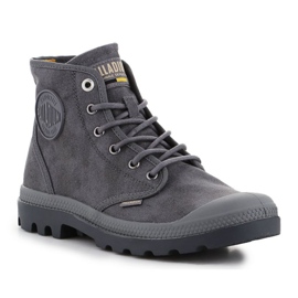 Zapatos Palladium Pampa Hi Wax French Metal 77222-068-M gris